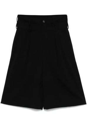 Namacheko double waistband shorts - Black