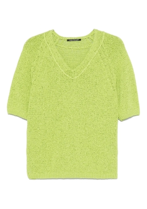 Luisa Cerano V-neck sweater - Green