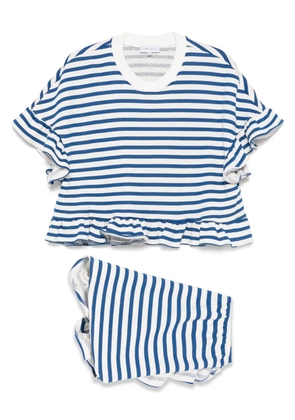 Ioana Ciolacu Peony shorts set - Blue