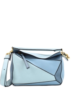 Loewe Pre-Owned Puzzle Bag Leather Small satchel - Blue