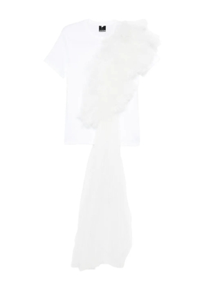 Alchemy ruffled T-shirt - White