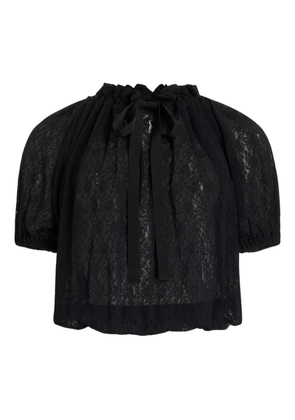 Patou lace blouse - Black
