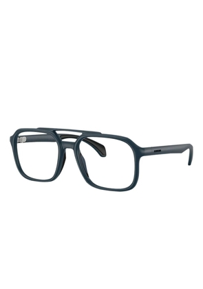 Moncler Eyewear double-bridge square glasses - Blue