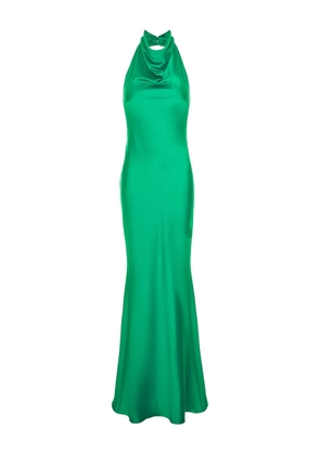 ROSERRY Capri halterneck maxi dress - Green