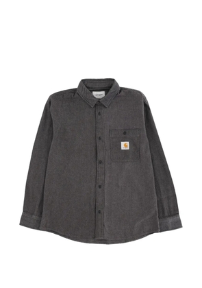 Carhartt WIP pocket cotton shirt - Black