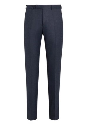 Zegna tailored wool trousers - Blue