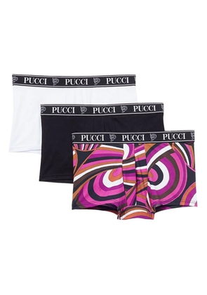PUCCI Marmo-print boxers (pack of three) - Pink