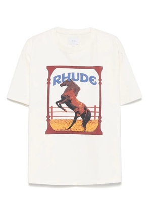 RHUDE Cadre T-shirt - Neutrals