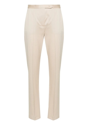 STYLAND tailored tapered-leg trousers - Neutrals
