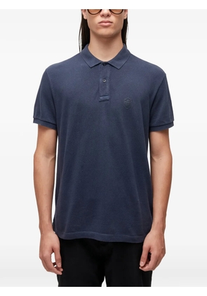 Osklen logo-detail polo shirt - Blue