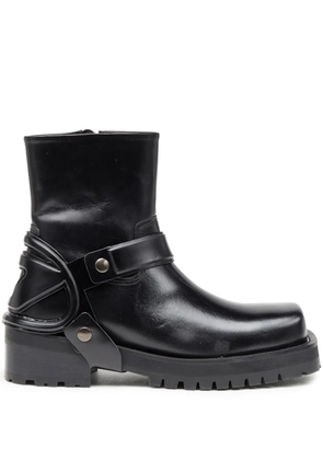 Diesel Texan CH leather boots - Black