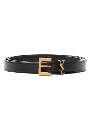Saint Laurent Cassandre belt - Black