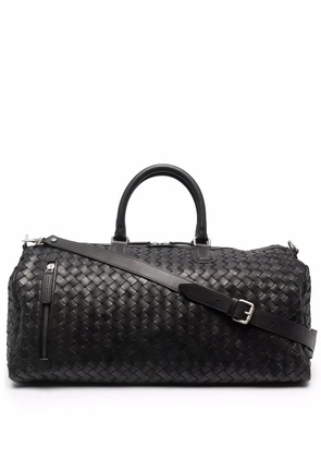 Officine Creative Armor 01 woven leather tote bag - Black
