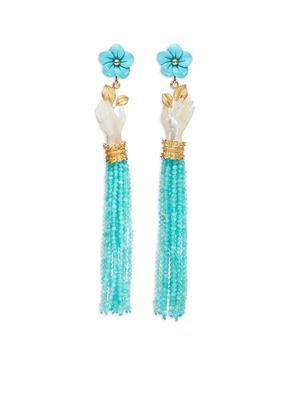 Of Rare Origin Bloom multi-stone earrings - Gold