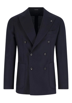 Tagliatore double-breasted blazer - Blue