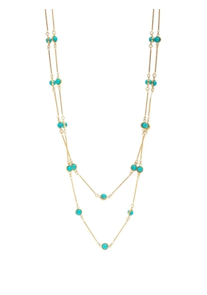 Sylvia Toledano Candies turquoise necklace - Gold