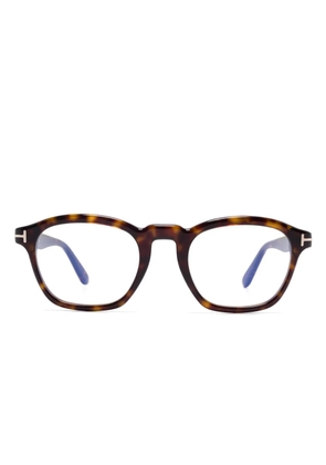 TOM FORD Eyewear square-frame glasses - Brown