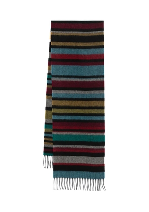 Paul Smith striped scarf - Blue