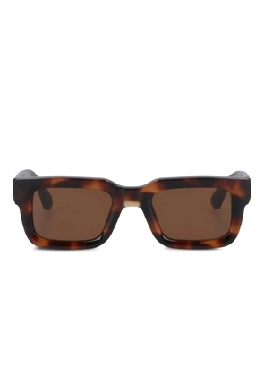Chimi rectangle-shape sunglasses - Brown