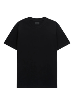 RTA Rico mock-neck T-shirt - Black