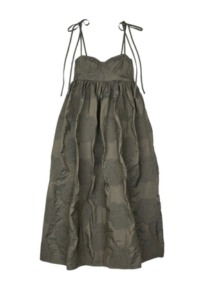 Cecilie Bahnsen Alena midi dress - Green