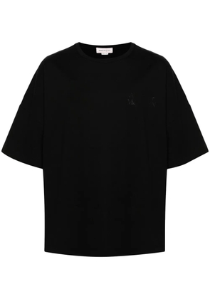 Alexander McQueen logo-print cotton T-shirt - Black