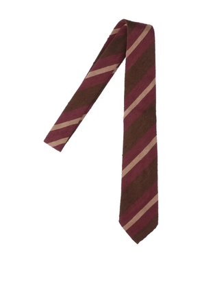 Finamore 1925 Napoli striped tie - Red