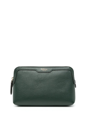 Mulberry logo-embossed pouch - Green