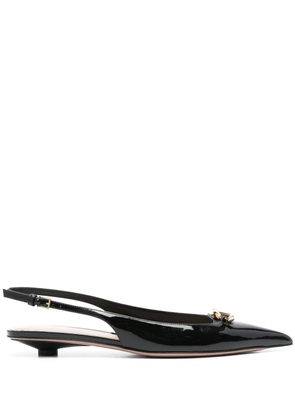 Valentino Garavani The Bold Edition VLogo 20mm ballerina shoes - Black