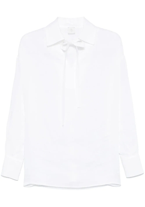 Eleventy linen blouse - White