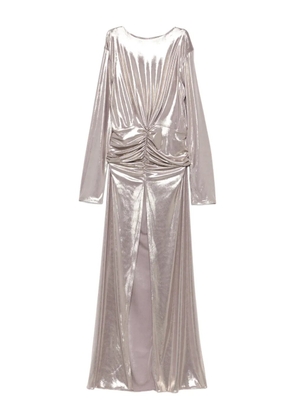 MIAU by Clara Rotescu draped-details maxi dress - Pink