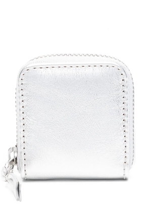 Comme Des Garçons Wallet metallic wallet - Silver