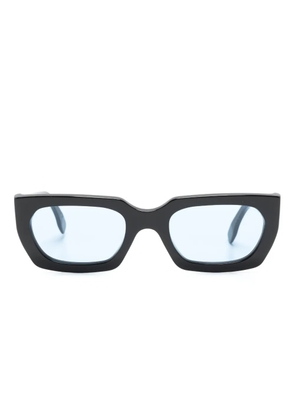 Retrosuperfuture Teddy rectangle-frame sunglasses - Black