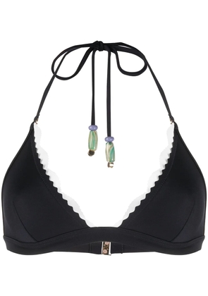 Stella McCartney striped detail one-piece - Blue