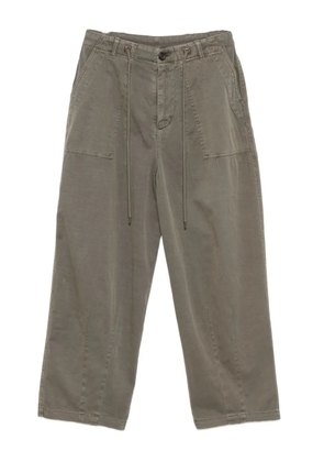 James Perse drawstring-waist trousers - Green