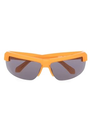 Off-White Eyewear Toledo rectangle-frame sunglasses - Orange