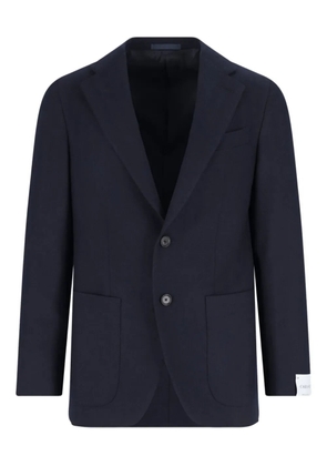 Caruso single-breasted blazer - Blue
