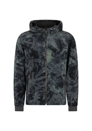 Moorer hooded bomber jacket - Grey
