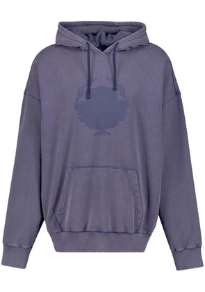 Givenchy Shadow Crest hoodie - Blue