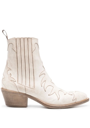 Sartore 45mm leather ankle boots - Neutrals