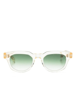 Dita Eyewear Radihacker square-frame sunglasses - Yellow