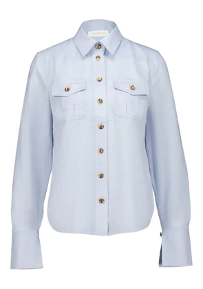 ZIMMERMANN Safari buttoned shirt - Blue