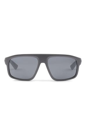 Prada Eyewear Linea Rossa rectangle-frame sunglasses - Grey