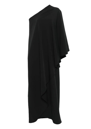 Alchemy x Lia Aram asymmetric maxi dress - Black