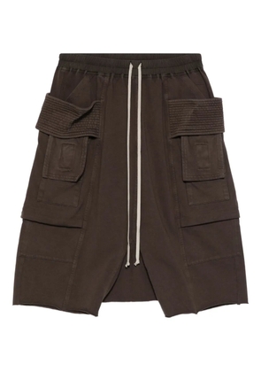 Rick Owens DRKSHDW drop-crotch cargo shorts - 78