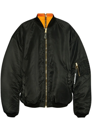 VETEMENTS x Alpha Industries reversible bomber jacket - Orange