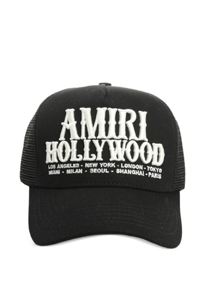 AMIRI lettering mesh baseball hat - Black