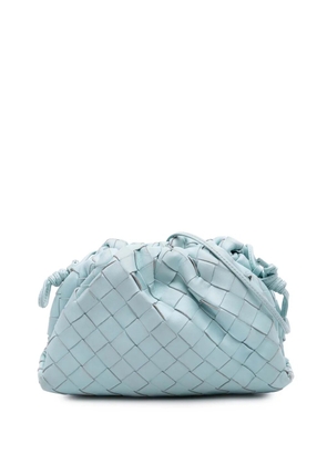 Bottega Veneta Pre-Owned 2012-2025 Nappa Intrecciato The Mini Pouch crossbody bag - Blue