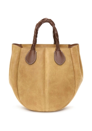 JW Anderson small punch tote bag - Neutrals