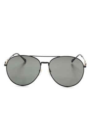 Gucci Eyewear Horesebit-detail sunglasses - Black